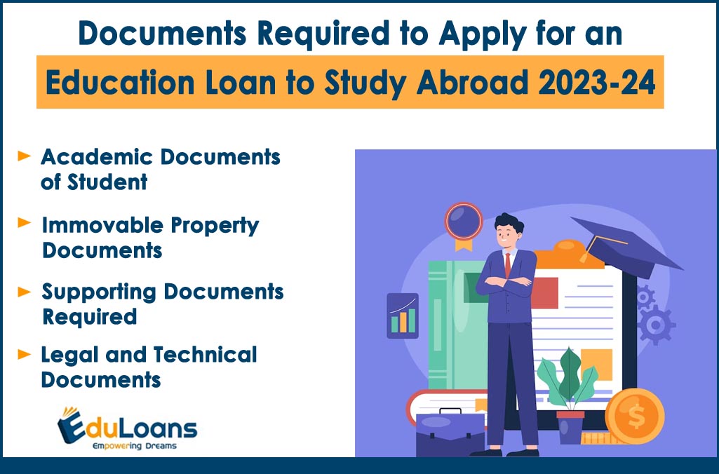 Documents Required to Apply for an Education Loan to Study Abroad 2023-24