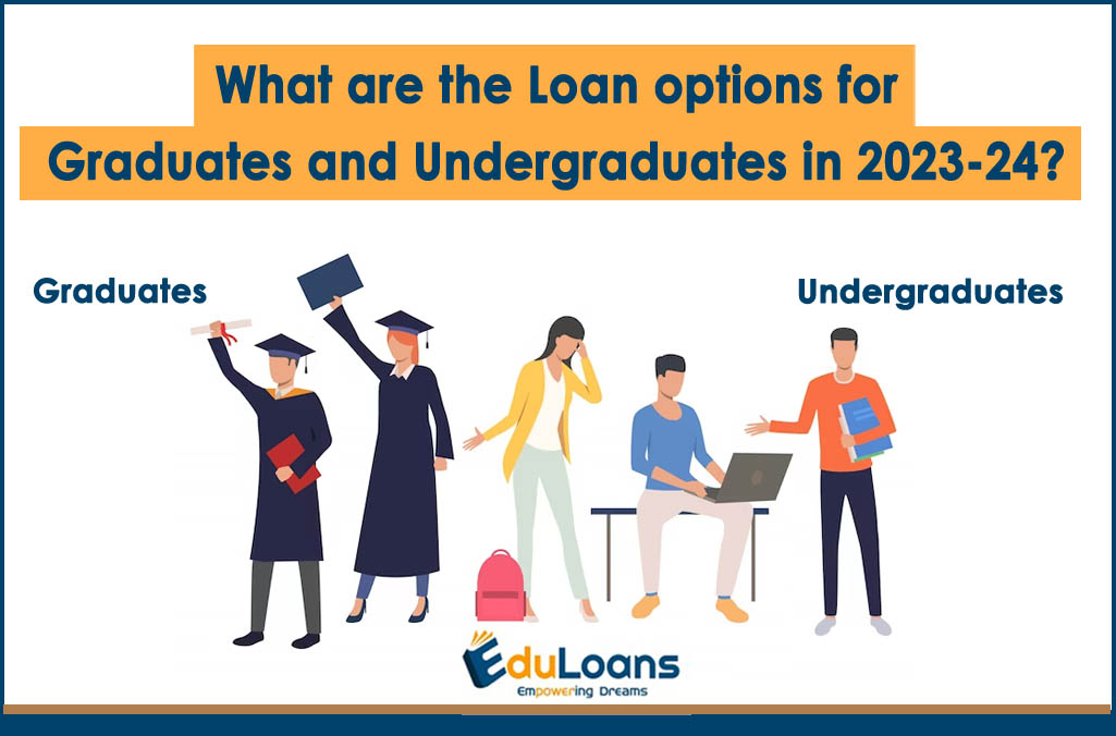 What are the Loan options for Graduates and Undergraduates in 2023-24?